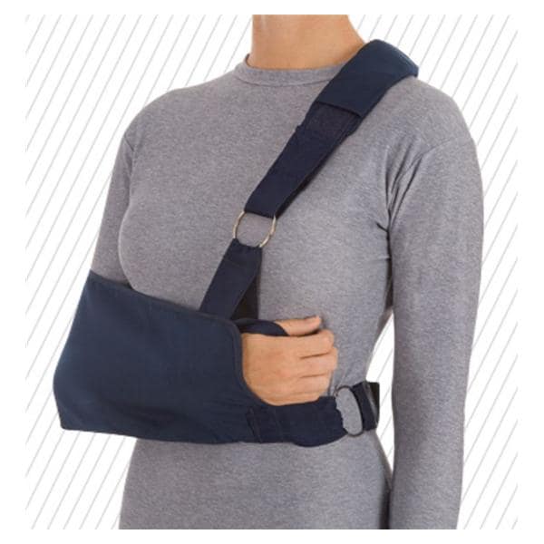 United Ortho Immobilizer Standard Adult Shoulder Ctn/Poly Blue Size X-Large Universal Each - 3051-04