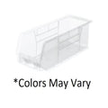 Akro Bin Storage AkroBins 10-7/8x4-1/8x4" Clear Polymer With Label Holder 12/Case - Mils - 30224SCLAR