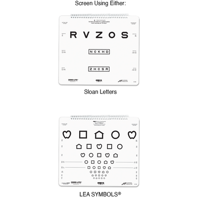 AAPOS KIT DISTANCE CHARTS