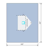 C Drape Shoulder Shoulder Arthroscopy Fenestrated 12x162" 12/Ca - Core Medical, Inc - 19131