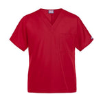Cherokee Workwear Shirt Scrub Cherokee Unisex Medium Red Each - 4777-RDW-M