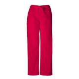 Cherokee Workwear Pant Scrub Cherokee Unisex Small Red Each - 4100-RDW-S