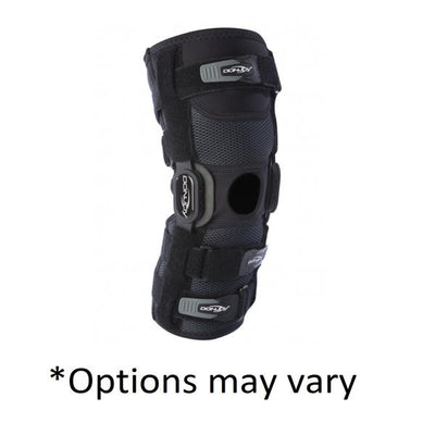 DJO, Inc Brace Spacer Playmaker II Adult Knee Nylon/Spandex Black Size 3X-Large Each - 11-3495-7