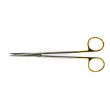 BR Surgical, LLC Scissors Metzenbaum 7" Blunt/Blunt Smooth Curved Tungsten Carbide Each - BR08-28718