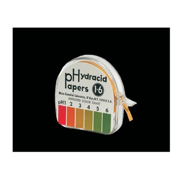 Fisher Scientific Co. Hydrion pH Test Strip 1-6 Range Each - 14853150P