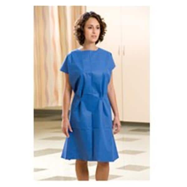 Sup International LLC Gown Exam 2X Large / 3X Large 42 in x 50 in Blue 50/Ca - 65336