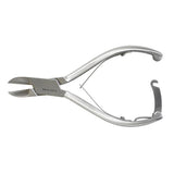 BR Surgical, LLC Nipper Nail 5-1/2" Straight Jaw Double Spring Stainless Steel Each - BR74-33014