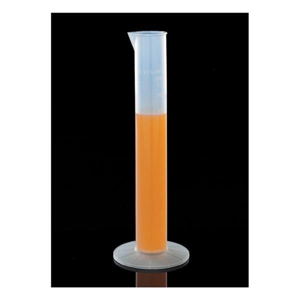 Nalge Nalgene Graduated Cylinder Polypropylene Pour Spout Clear 100mL Each - Nunc International - 3664-0100
