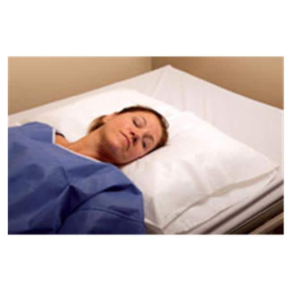 Graham Medical Pillowcase 22 in x 30 in Tissue / Poly White 100/Ca - 53157