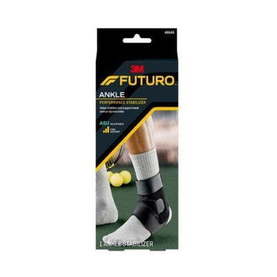 3M Consumer Health Care Brace Stabilizer Futuro Sport Deluxe Ank Breathable Material Black Univ 12/Ca - 46645ENR