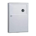 Bobrick Mounted Disposal Sanitary Napkin Stainless Steel Satin Finish Each - 254