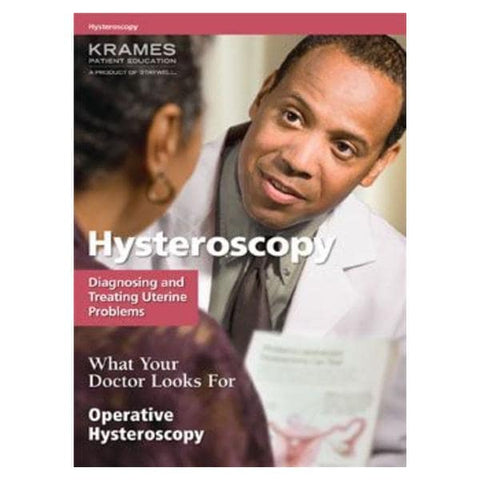 Krames Communications Booklet Educational Information on Hysteroscopies Each - 11942