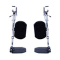 Invacare Footrest Replacement Hemi For Wheelchair Aluminum Each - T93HAP