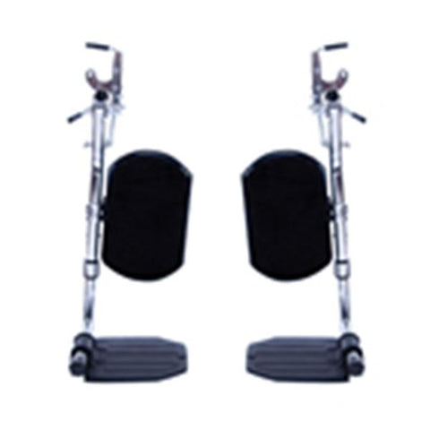 Invacare Footrest Replacement Hemi For Wheelchair Aluminum Each - T93HAP