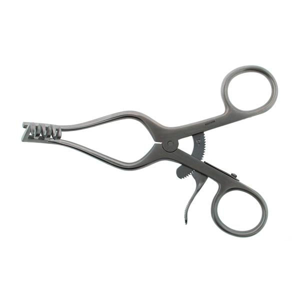BR Surgical, LLC Retractor Weitlaner-Wullstein 5" 3x3 Sharp Teeth Stainless Steel Each - BR18-65413