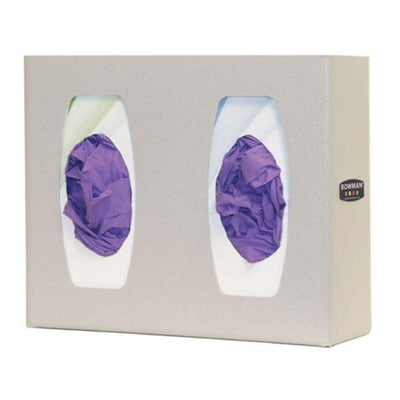 Bowman Medical Products Glove Box Holder Quartz ABS Plastic Double Each - GL020-0212