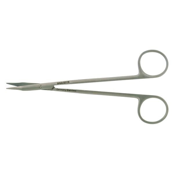 BR Surgical, LLC Scissors Dissecting Reynolds (Jamison) 6" Blunt/Blunt Smooth Curved SS Each - BR08-32115