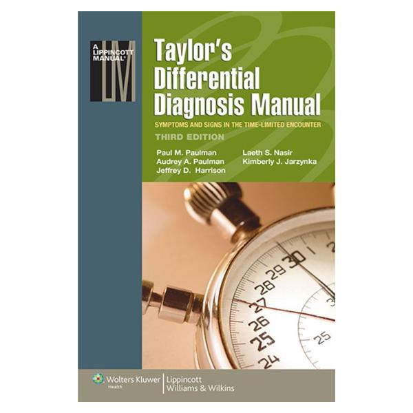 Wolters Kluwer Health Inc Manual Educational Differential Diagnosis Taylor's 3rd Edition Each - 9780000000000