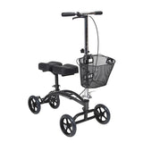 Drive Medical Designs Walker Knee 350lb Blk/Slvr Vn 4-7"Casetr 31.75x16-30x31-40" 2 Braking Sys Adlt Each - 796