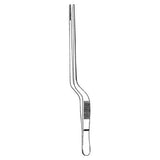 Sklar Instruments Forcep Dressing Jansen Merit 6-1/4" Serrated Straight Stainless Steel Each - 97-605