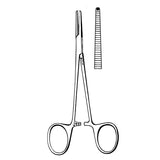 Sklar Instruments Forcep Hemostatic Halsted Mosquito 5-1/2" Serrated Straight 1x2 Teeth SS Each - 17-1950