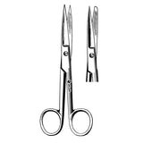 Sklar Instruments Scissors Operating Surgi-OR 6-1/2" Sharp/Blunt Smooth Straight SS Each - 95-281