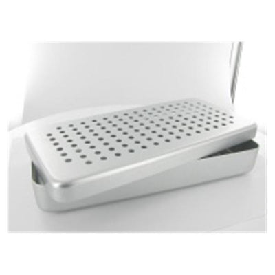 Healthmark Tray Sterilizing & Disinfecting Microprotect 7.5 in x 4 in x 1.2 in Silver Each - 184019