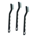 BR Surgical, LLC Brush Instrument Cleaning Stainless Steel 7-1/4" 3/St - BR82-17004