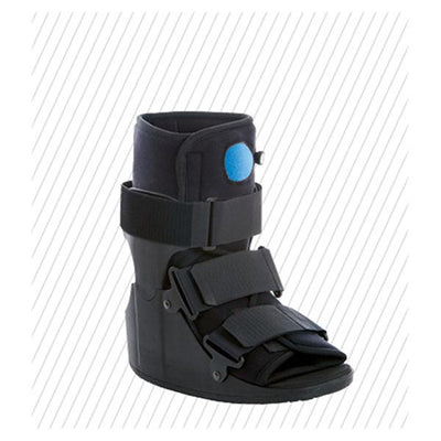 United Ortho Stabilizer Walker Air Ank Plastic/Foam Black Sz M 4.5-6.5/W6-8 Sm Universal Each - 14113