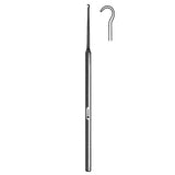 Sklar Instruments Hook Skin Niro Niro 6-3/4" #4 4mm Sharp 1 Prong Stainless Steel Each - 47-2589