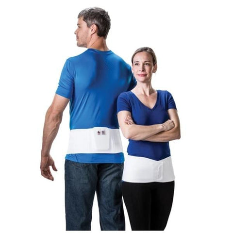Core Products Support Compression Adult Sacroiliac Elastic White Size 6" Large Each - SIB-6031-LG