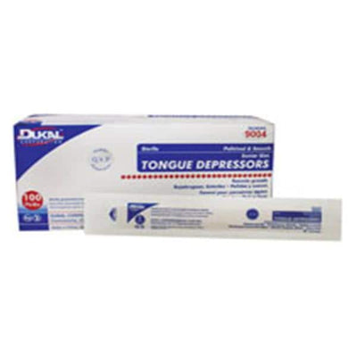 Dukal Corporation Tongue Depressor Wood Sterile Senior 1000/Ca - 9004