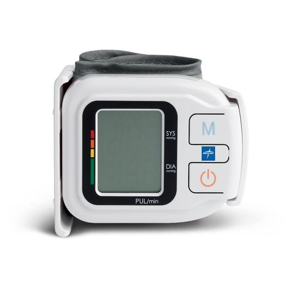 Medline Industries Inc Monitor Blood Pressure Plus 14-19.5cm Adult Wrist Dgt Dspl Gray/White Eachch - MDS3003