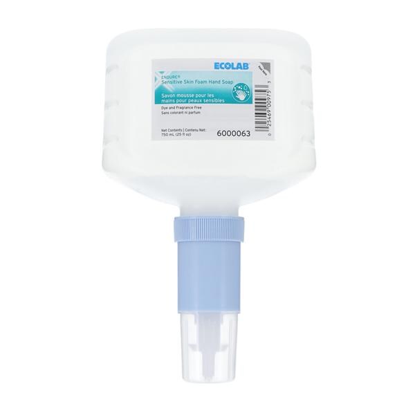 Ecolabs/Huntington Med. Soap Foam Endure Sensitive Fragrance Free 6/Ca - 6000063