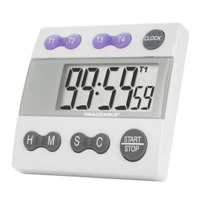 Control 3 LLC Traceable 4 Channel Timer ABS Plastic Each - 9022535