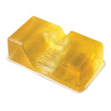 Alimed, Inc Positioner Cup AliGel Heel Viscoelastic Polymer 6x3.25x1.75" Gold 1/Pr - 9138602