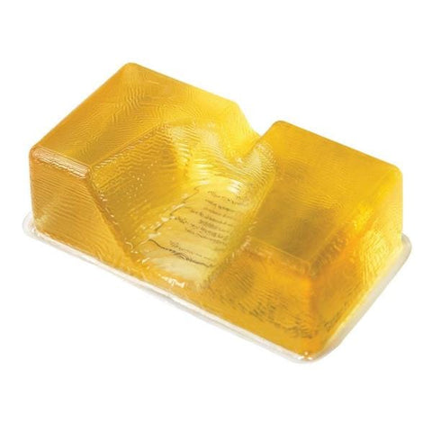 Alimed, Inc Positioner Cup AliGel Heel Viscoelastic Polymer 6x3.25x1.75" Gold 1/Pr - 9138602