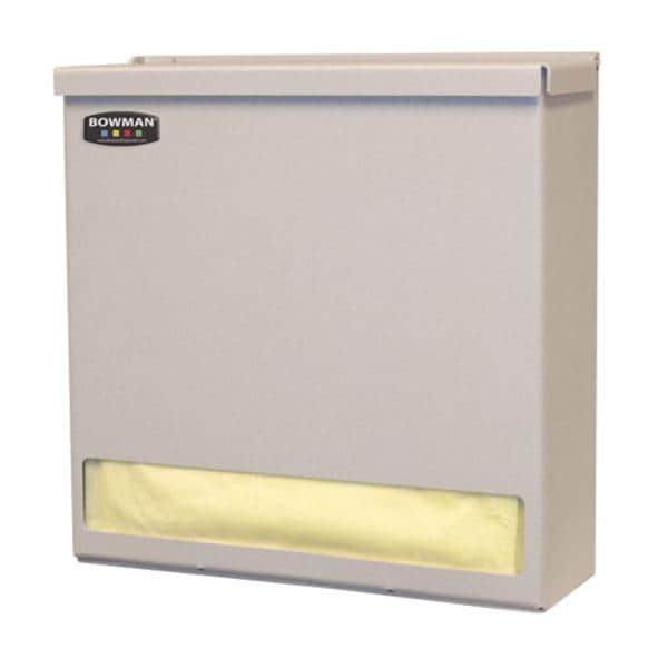 Bowman Medical Products Dispenser Gown Protective Wear Reusable ABS Plastic Quartz Beige Each - GN001-0212