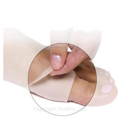 Pedifix, Inc Sheeting Visco-GEL SkinStrips Ultra Thin Silicone Self-Adhesive 1x8" Clear Each - 3091