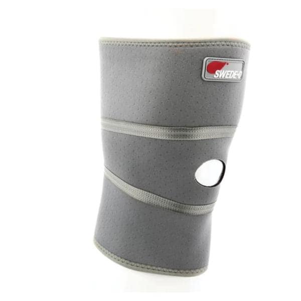 Swede Support Thermal Adult Knee MVT2 Membrane Gray Size Large Universal Each - O Inc. - BRE-6451-GR-LRG