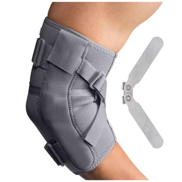 Swede Brace Thermal Adult Elbow MVT2 Membrane Gray Size 2X-Large Each - O Inc. - BRE-6522-GR-2XL