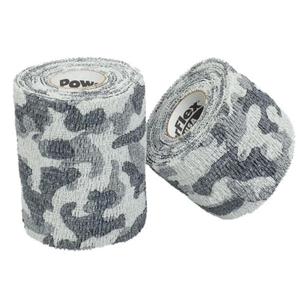 Andover Coated Products Bandage PowerFlex 3"x6yd Athletic Foam Black Camo 48/Ca - 4730CK-048
