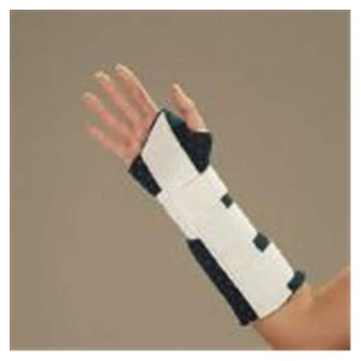 Deroyal Industries Inc Splint Cutaway Wrist/Forearm Foam Cool Blue Size 11" Each - 5040-01