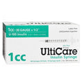 Ulti Med, Inc Syringe/Needle 1cc 30gx1/2" UltiCare Insulin Conventional 500/Ca - 9315