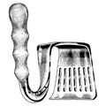 Sklar Instruments Retractor Davidson 7-3/4" Large Fenestrated Blade Stainless Steel Each - 55-7195