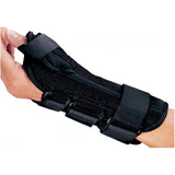 DJO, Inc Brace ComfortFORM Custom Adult Wrist/Thumb Fm Lmnt Black Size 8.5" Large Left Each - 79-87317-4074