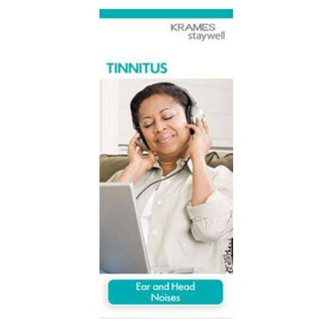 Krames Communications Brochure Educational Tinnuitis: Eachr and Head Noises Each - 940371
