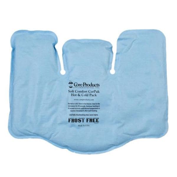 Core Products Pack Hot/Cold Therapy CorPak Soft Comfort Tri-Sectional 11x15 Gl Rsbl LtBlu Each - ACC-554