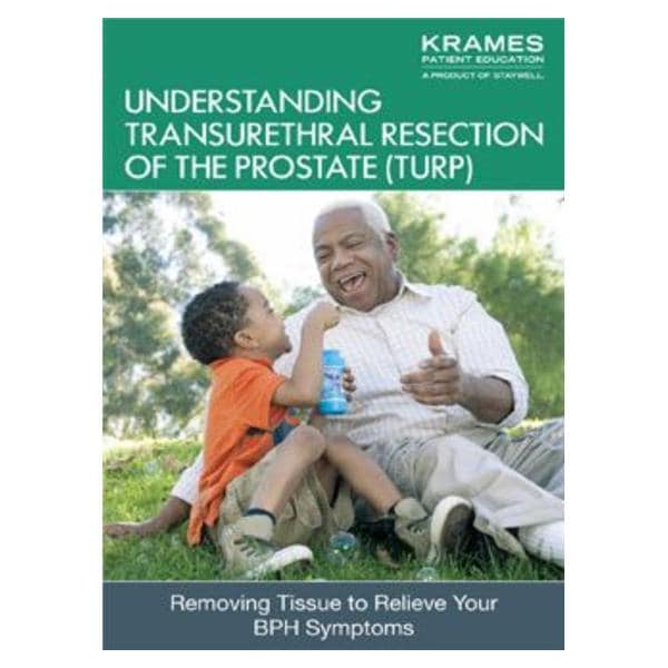 Krames Communications Booklet Educational Understanding Transurethral Resection of the Prostate Each - 12239