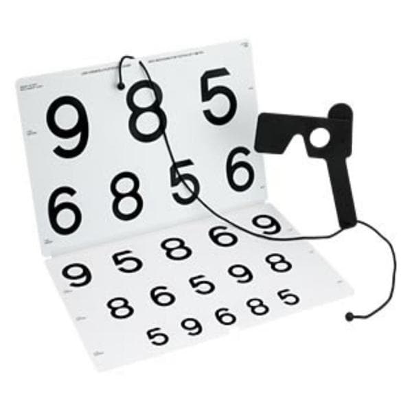 Good Chart Vision Rehabilitation Numbers 16x21-1/2" Each - Lite Co - 272100